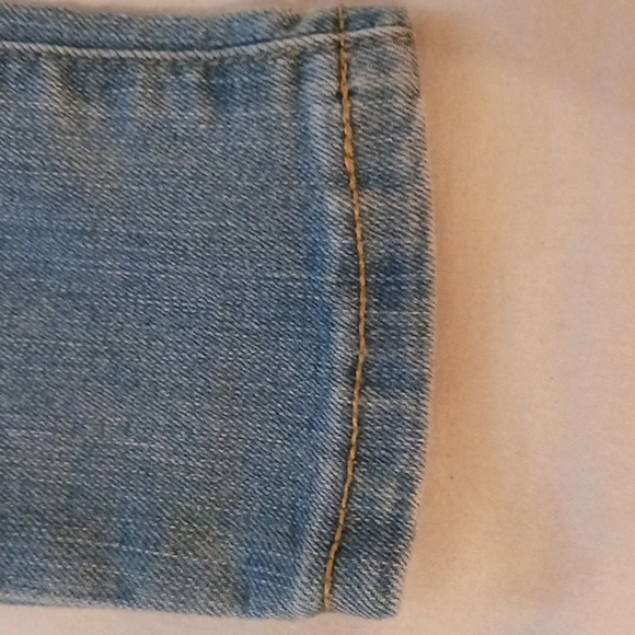 ❤️ Cat & Jack Distressed Sequin Girls Jeans Size 18 Months - Picture 6 of 11